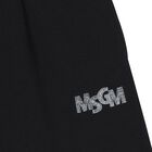 Boys Black Logo Shorts, 2, hi-res