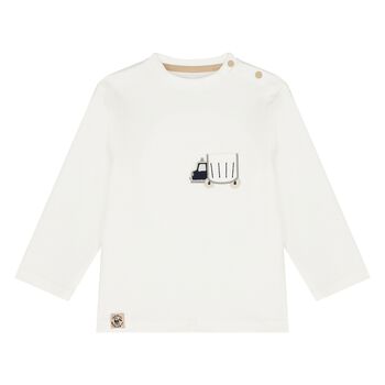 Younger Ivory Boys Long Sleeve Top