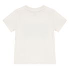 Baby Boys Ivory Polo Bear T-Shirt, 1, hi-res