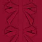 Girls Burgundy Bow Dress, 1, hi-res