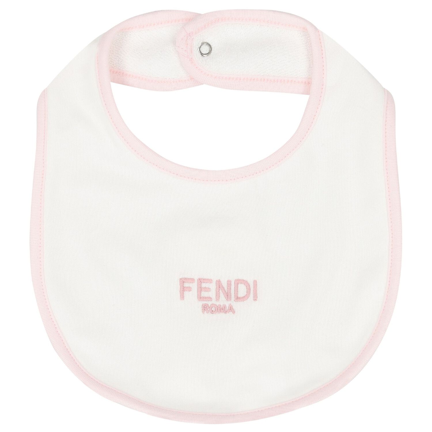 Baby Girls White & Pink Logo Babygrow Gift Set, 1, hi-res