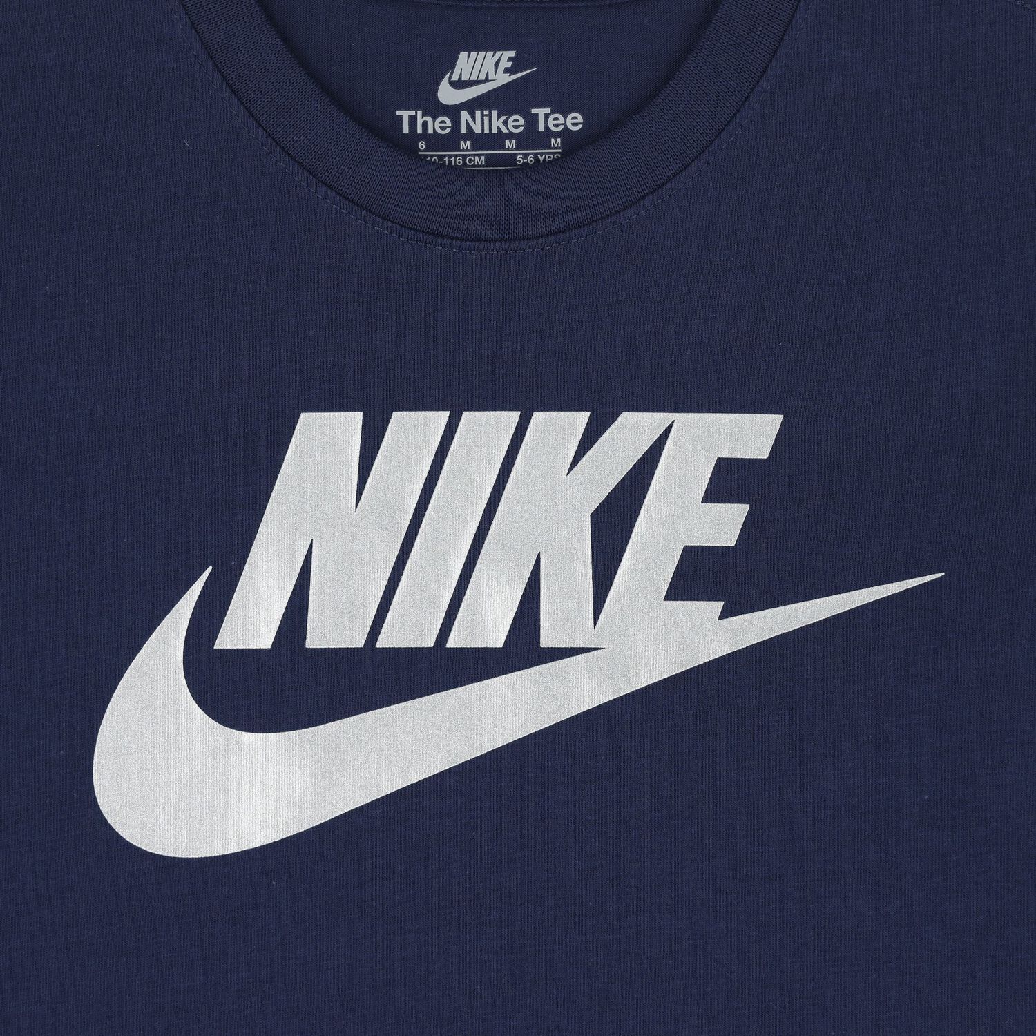 Boys Navy Blue Logo T-Shirt, 6, hi-res