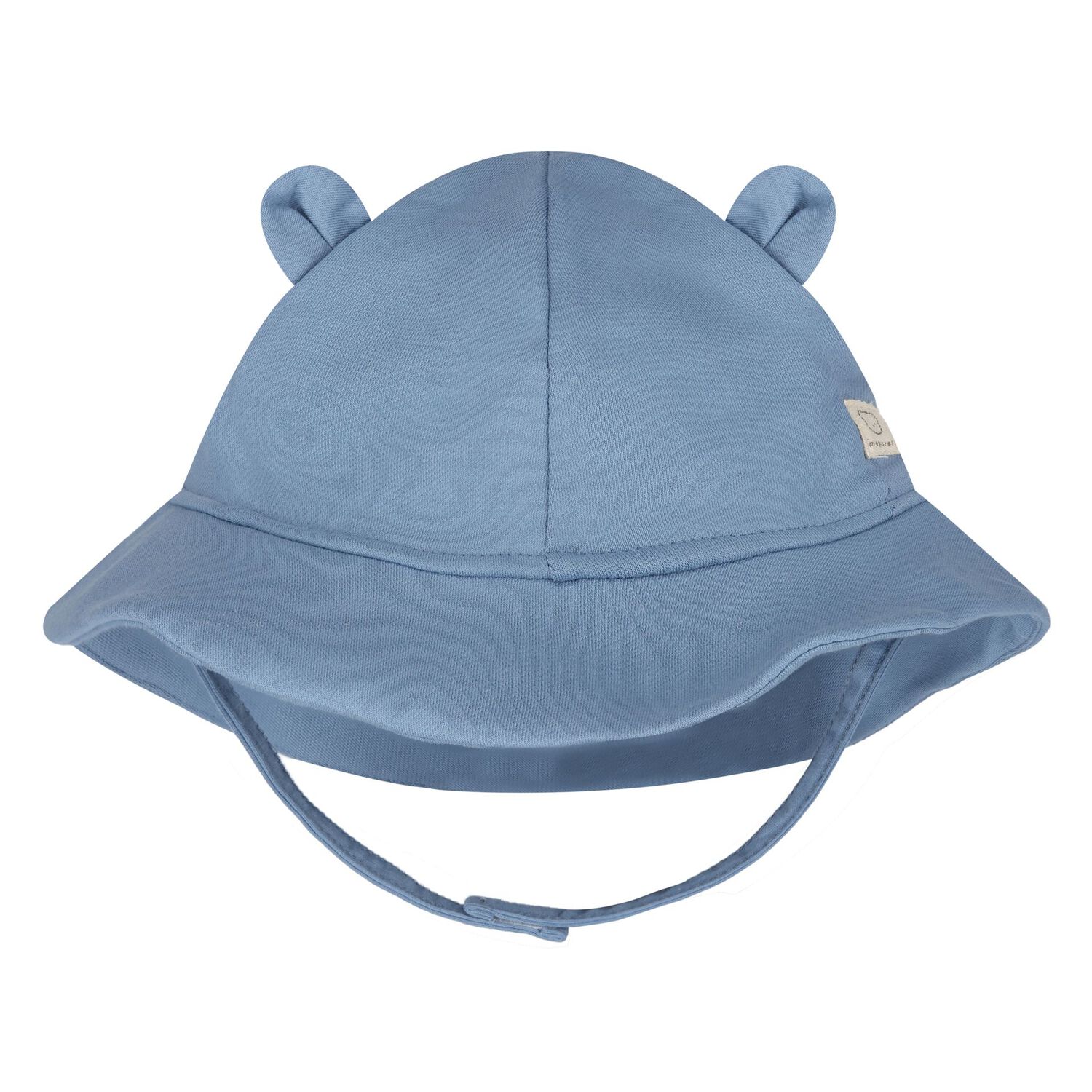 Baby Boys Blue & White Bear Romper & Hat Set, 1, hi-res image number null