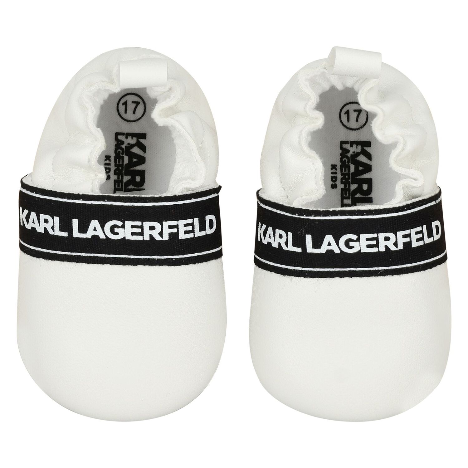 حذاء قبل المشي باللون الأبيض للأولاد, 1, hi-res image number null