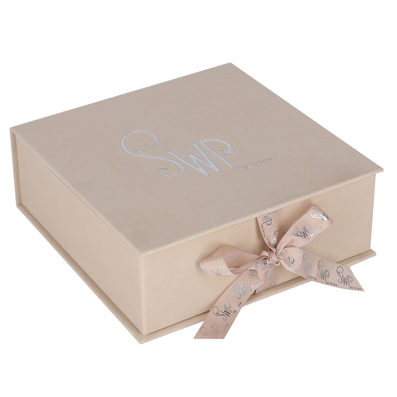 طقم هدايا للبنات أفرول بالشعار باللون الأبيض والذهبي, 1, hi-res image number null