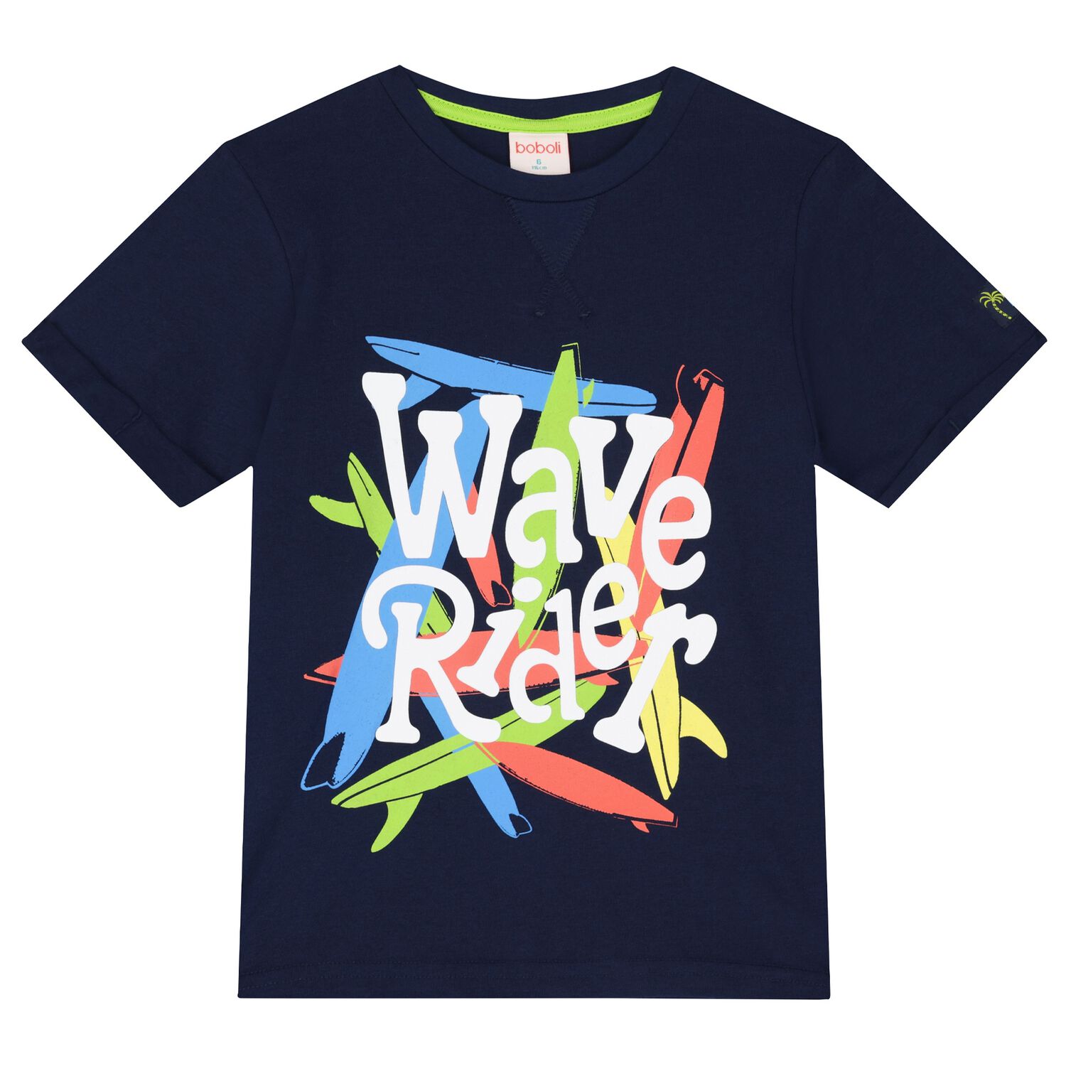 Boys Navy Blue T-Shirt, 1, hi-res