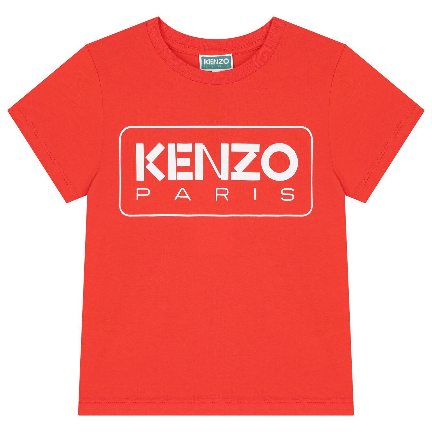 Boys Red Logo T-Shirt, 3, hi-res