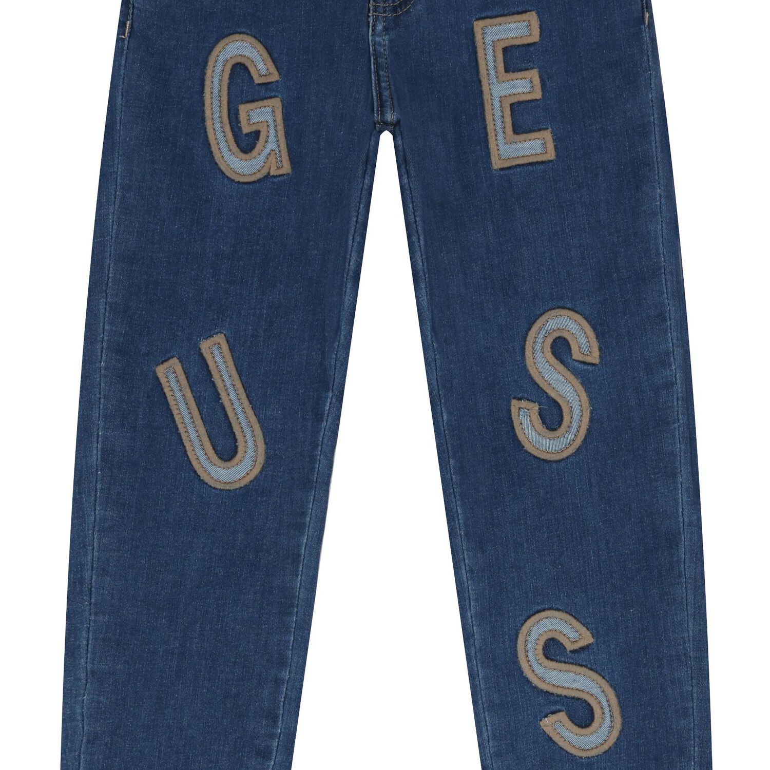 Boys Blue Logo Jeans, 1, hi-res image number null