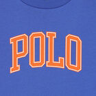 تيشيرت بالشعار باللون الأزرق للأولاد, 1, hi-res