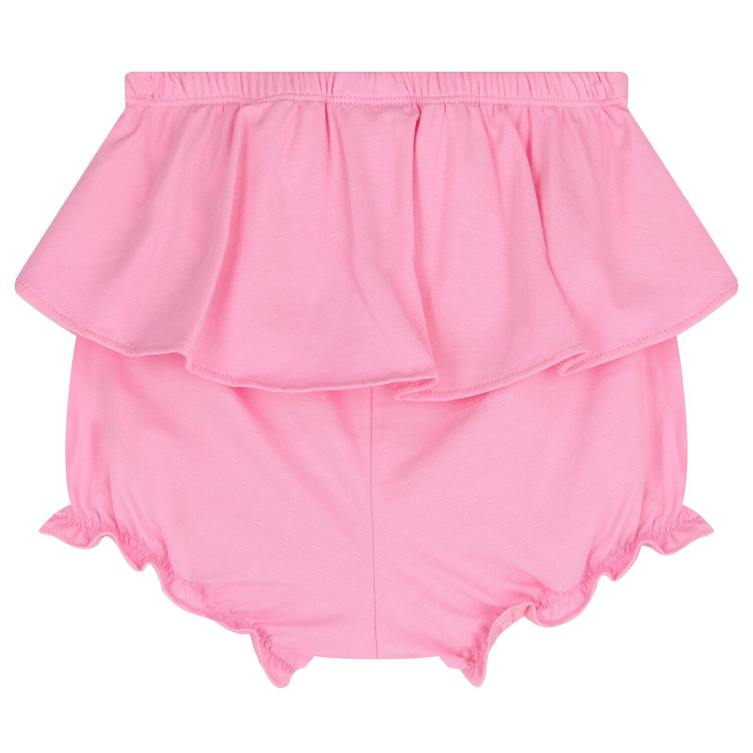 Baby Girls White & Pink Shorts Set ( 2-Pack ), 3, hi-res