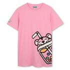 Girls Pink Bubble Tiger Logo Dress, 1, hi-res