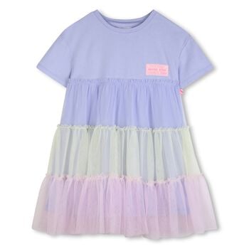 Girls Purple Tulle Dress