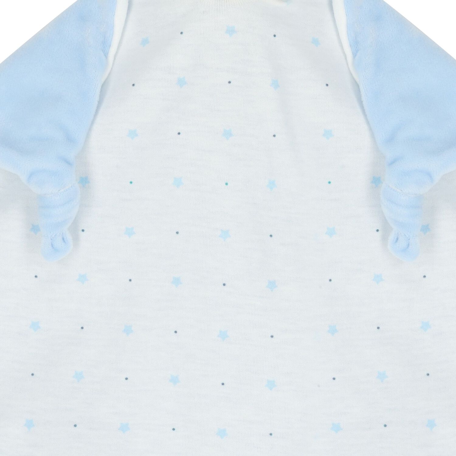 Baby Boys Blue & Beige Comforter, 1, hi-res