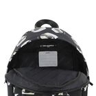 Boys Black Logo Ikonik Karl Backpack, 1, hi-res
