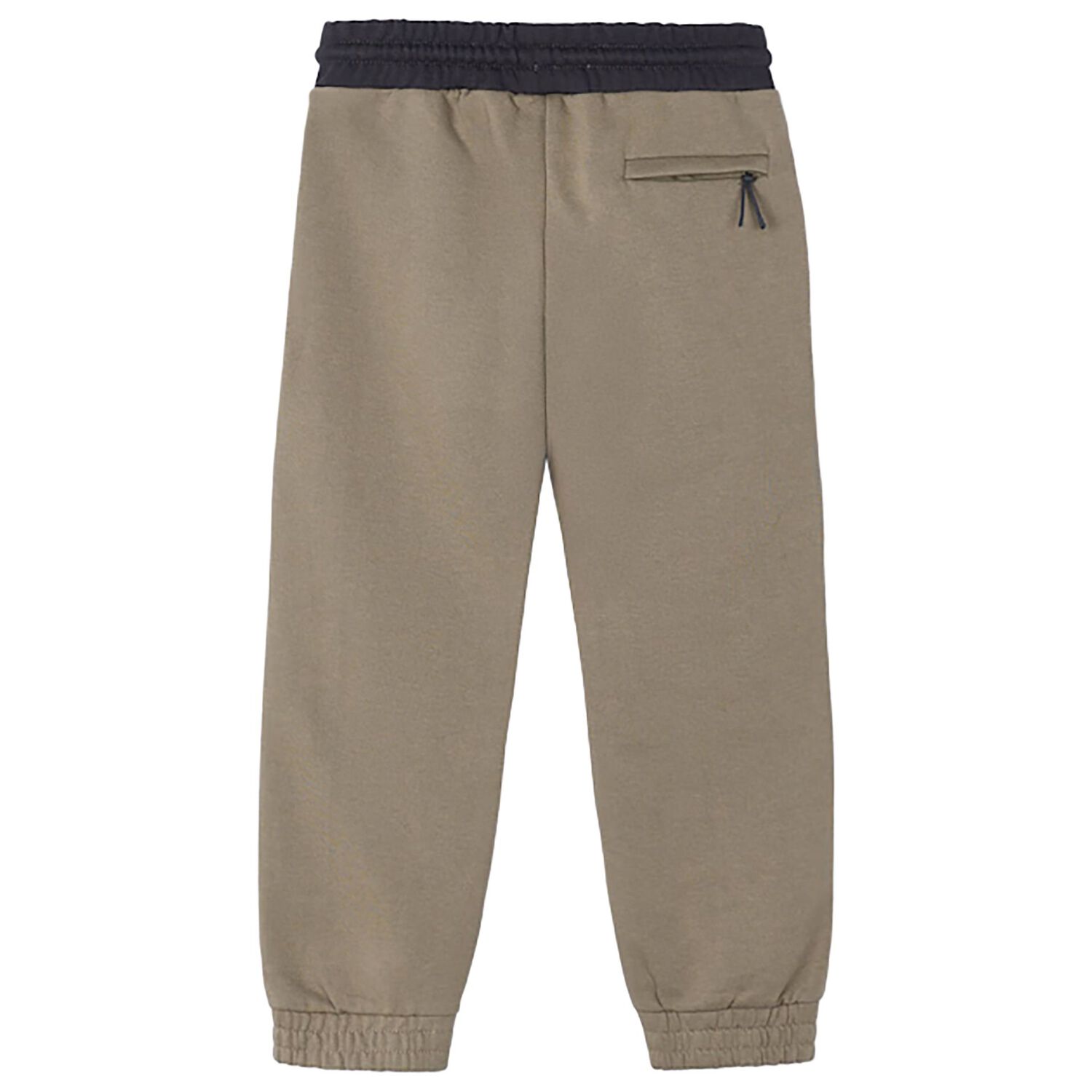 بنطلون رياضى للاولاد باللون البيج والكحلى , 1, hi-res