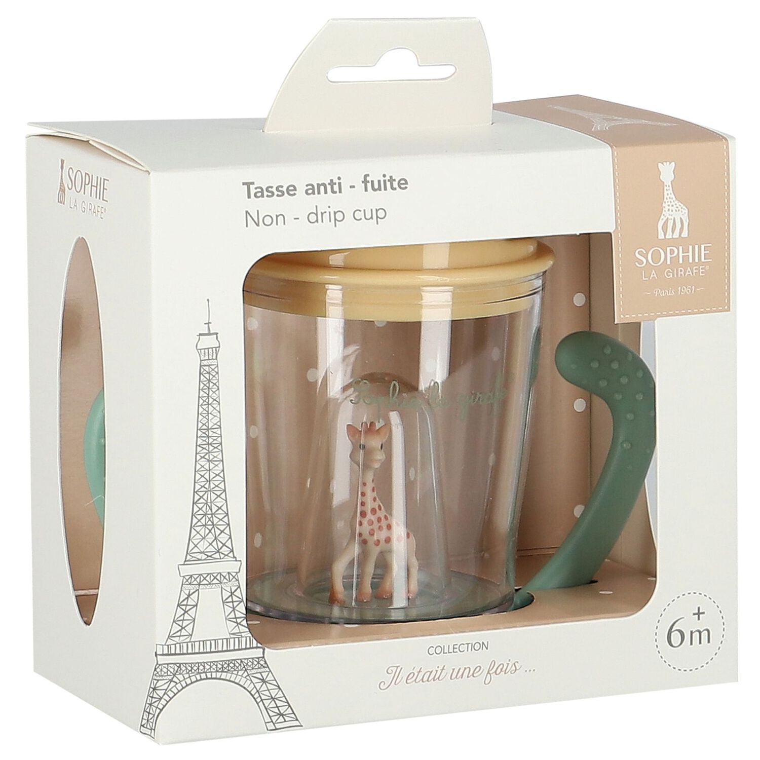 Giraffe Baby Non-Spill Cup, 1, hi-res