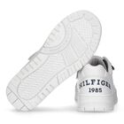 حذاء رياضى بالشعار باللون الأبيض, 1, hi-res