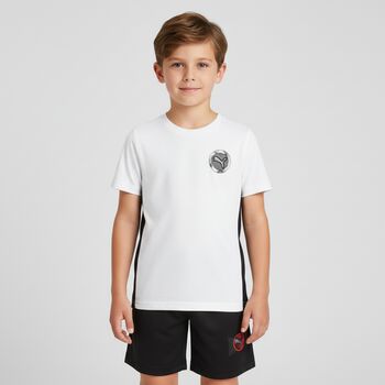 Boys White Logo T-Shirt