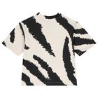 Boys Black & Ivory Zebra T-Shirt, 1, hi-res