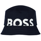 قبعة أولاد دلو بالشعار باللون الكحلي, 1, hi-res