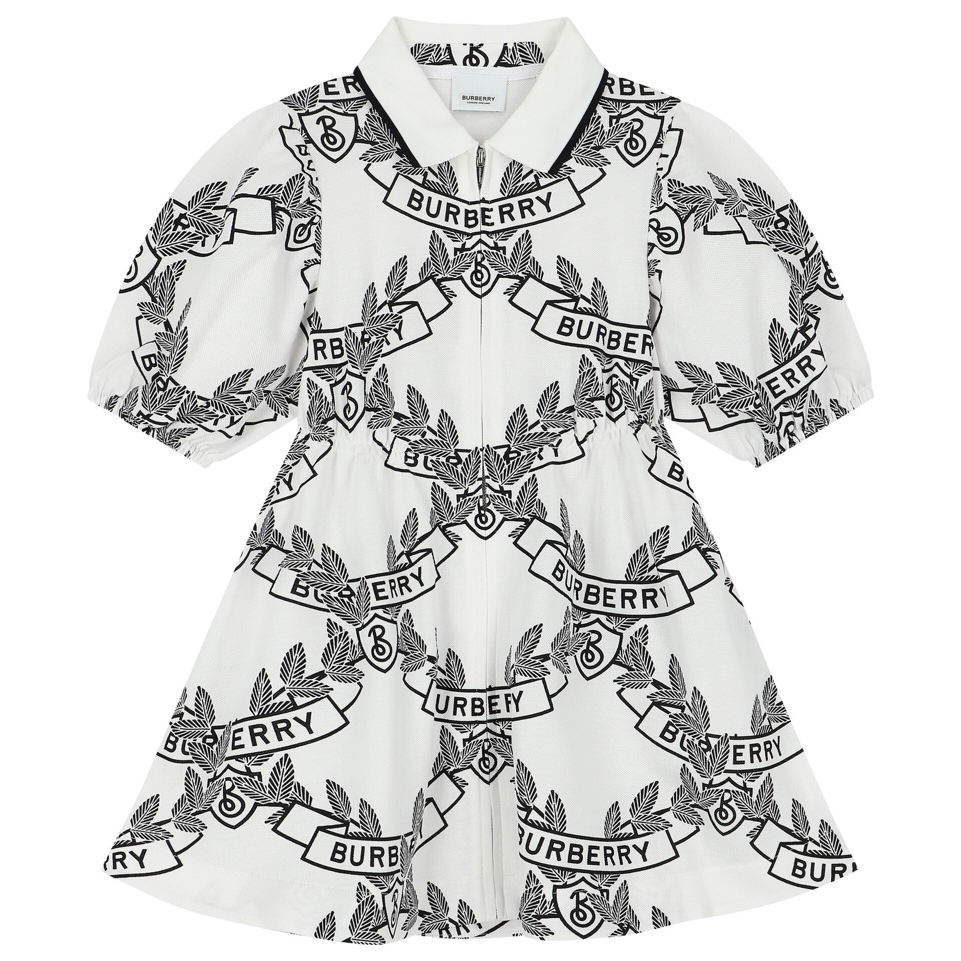 Burberry black and white dress outlet