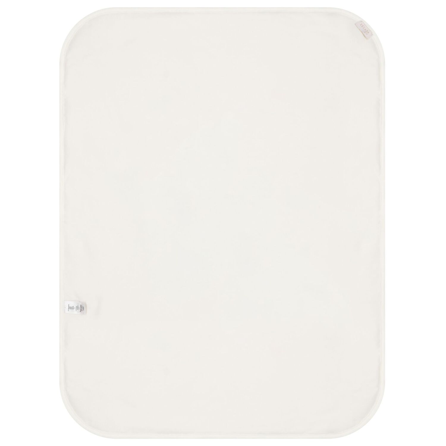 بطانية بنات بطبعة قلب باللون الأبيض, 1, hi-res