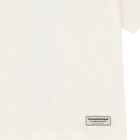 Ivory Logo Oversized Fit T-Shirt, 1, hi-res