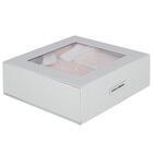 طقم هدايا ملابس أطفال بنقاط باللون  وردية وبيضاء للبنات, 1, hi-res