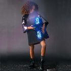 Girls Black Party Dress, 1, hi-res