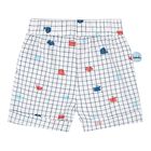 Younger Boys Blue & Ivory Shorts Set, 1, hi-res