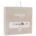 بطانية بطبعة قطار للأطفال باللون البيج, 2, hi-res