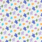 Girls White Turtle Logo Swimsuit, 1, hi-res