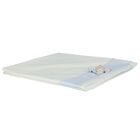 Baby Boys White & Blue Teddy Bear Blanket Set, 1, hi-res