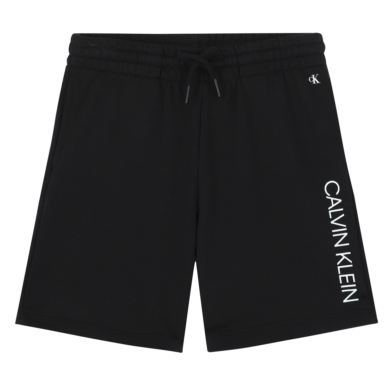 Boys Black Logo Shorts, 1, hi-res image number null