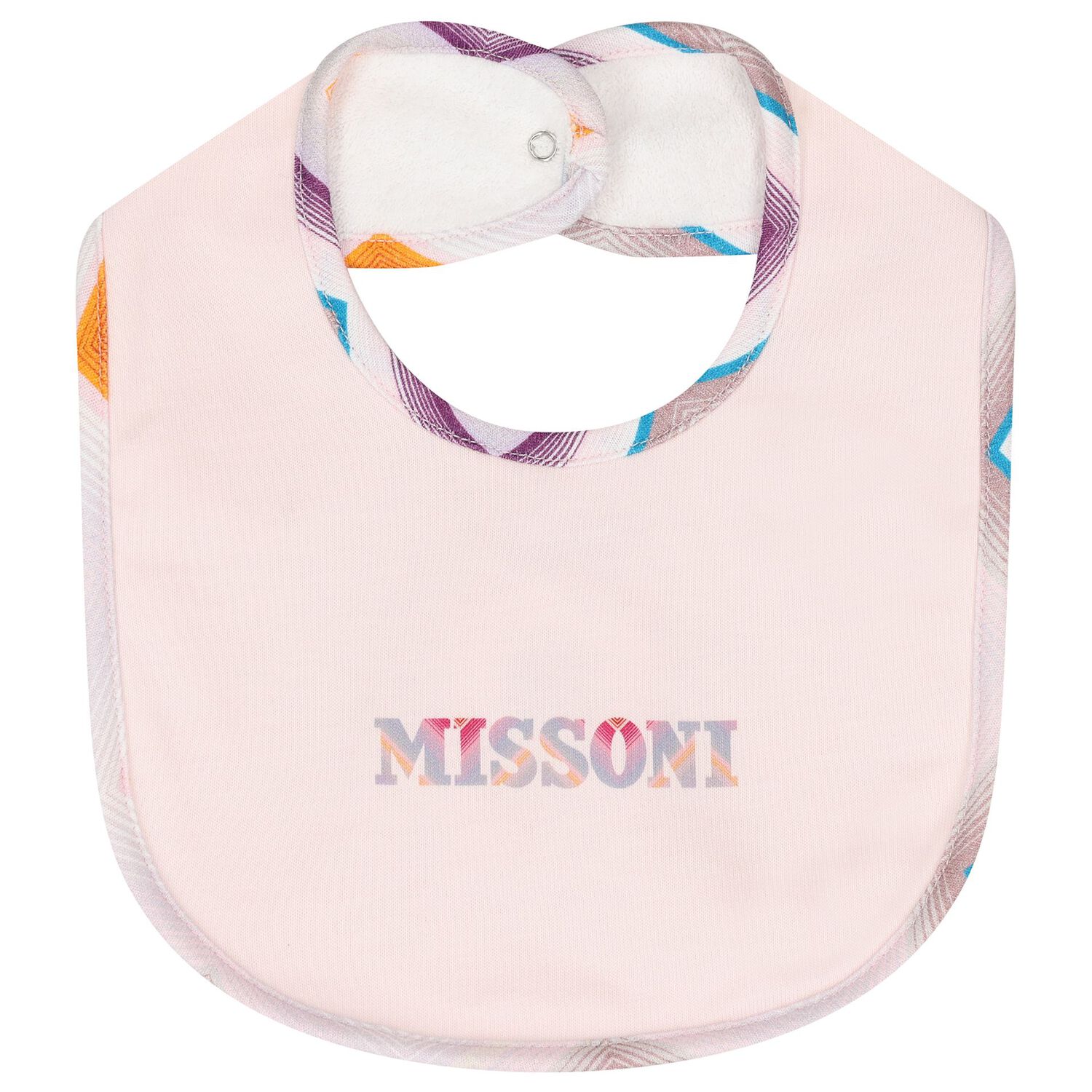 Baby Girls Pink Logo Zig Zag Babygrow Gift Set, 1, hi-res