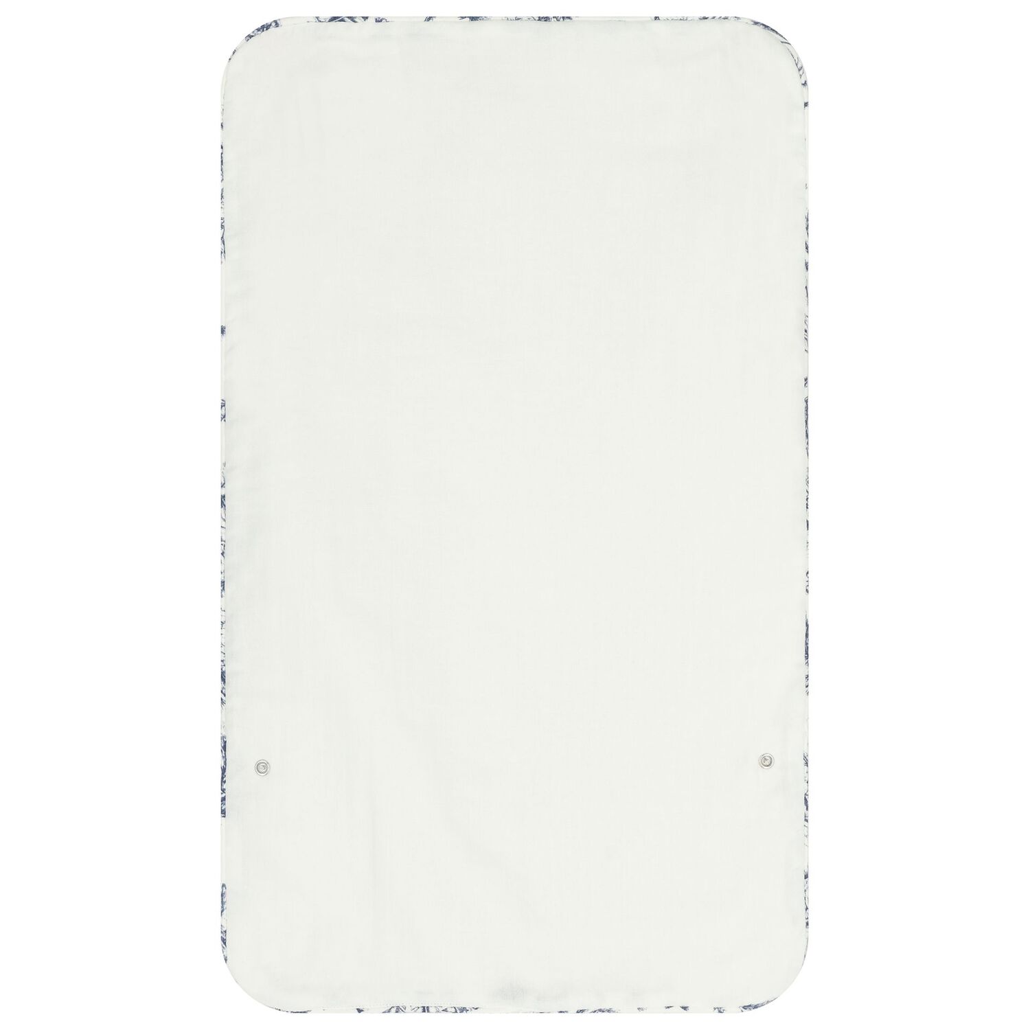 حقيبة تغيير حفاضات الأطفال بلون العاجي والأزرق الداكن بنقشة توال دو جوي, 1, hi-res