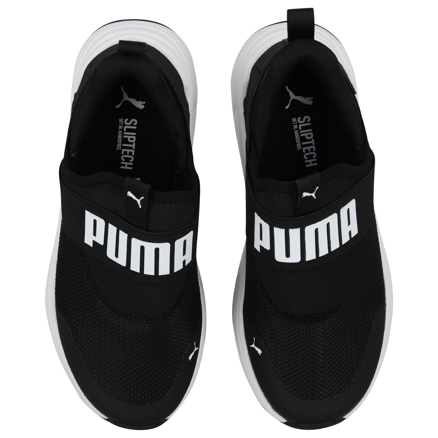 Black Softride Wired 2 Sliptech Trainers, 1, hi-res