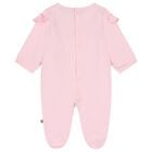 Baby Girls Pink & Gold Logo Babygrow Gift Set, 2, hi-res