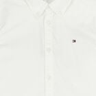 Boys White Logo Shirt, 1, hi-res