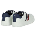 حذاء رياضى بالشعار باللون الابيض, 1, hi-res