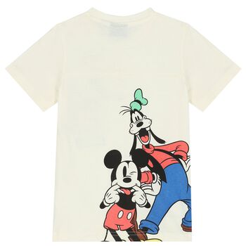 Boys Ivory Disney T-Shirt