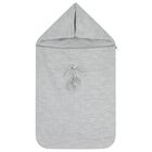 مدس اطفال محبوك باللون الرمادى , 2, hi-res