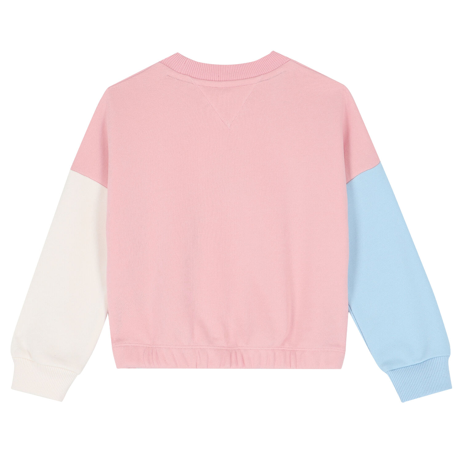 Girls Pink Colourblock Sweatshirt, 1, hi-res image number null