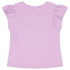 Girls Lilac T-Shirt, 4, hi-res