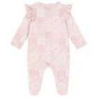 Baby Girls Pink & White Babygrow Gift Set , 2, hi-res