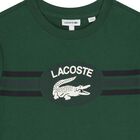 Boys Green Logo T-Shirt, 2, hi-res