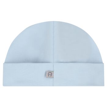 Baby Boys Blue Logo Hat