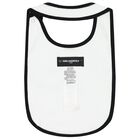 White Ikonik Logo Baby Bibs (3-Pack), 1, hi-res