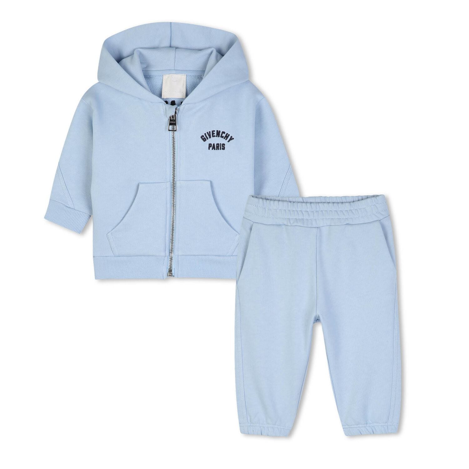 Younger Boys Blue Logo Tracksuit, 1, hi-res