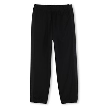 Boys Black Logo Joggers